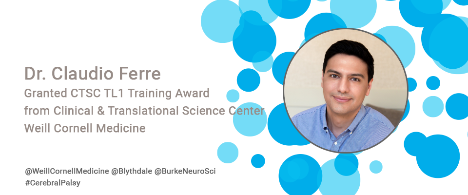 Dr. Claudio Ferre Granted CTSC TL1 Training Award from Clinical and Translational Science Center Weill Cornell Medicine Dr. Claudio Ferre Granted CTSC TL1 Training Award from Clinical and Translational Science Center Weill Cornell Medicine