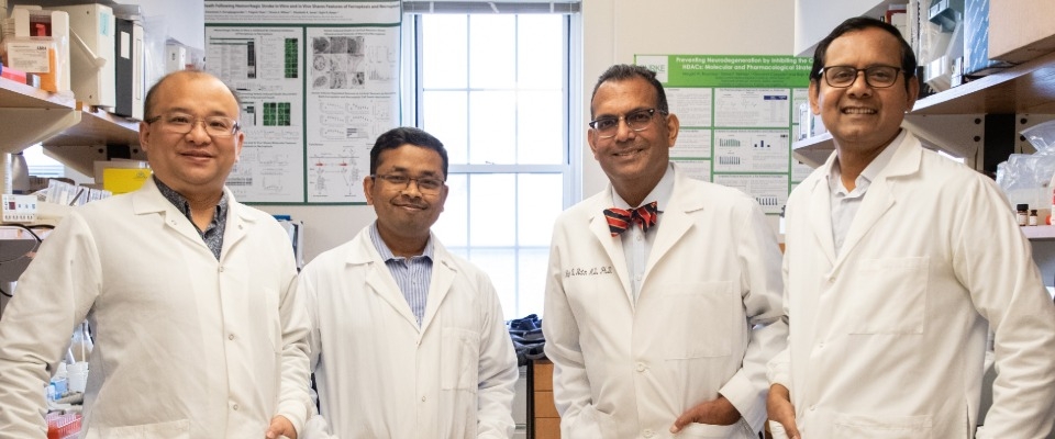 Photo of Raj, Saravanan, Amit, and Yingxin