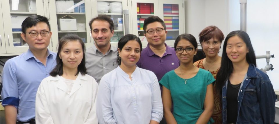 Photo of research team in Cho Lab