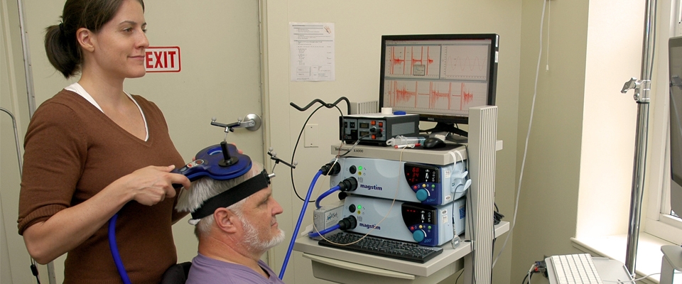 Fellow using non-invasive brain stimulation