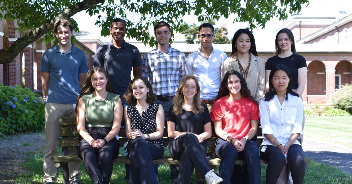 Summer Science Scholars and summer student research volunteers